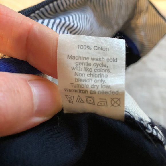 J Crew 5" Navy Chino Shorts - Picture 5 of 8